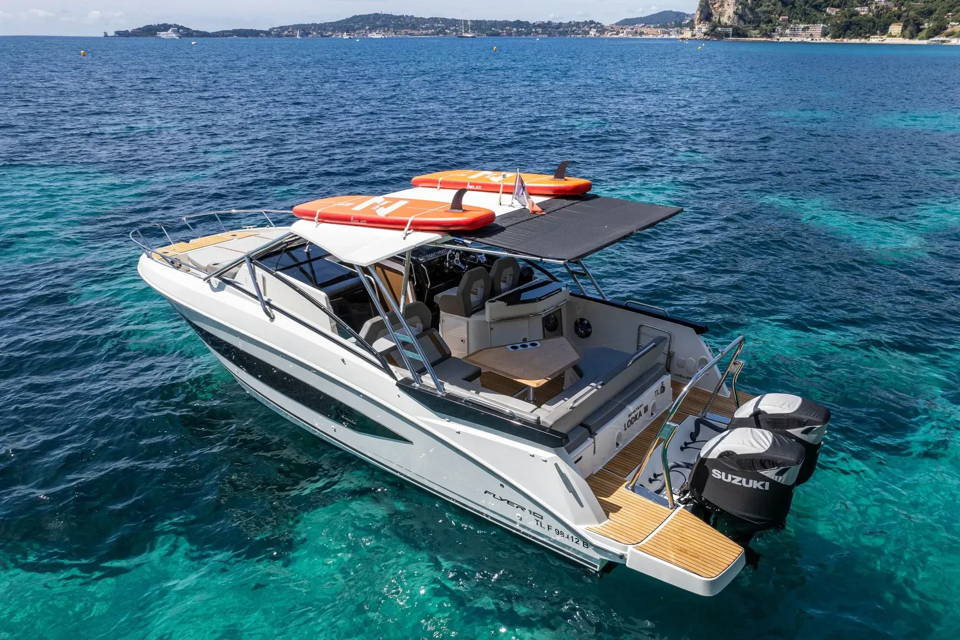 Alquiler de barcos en Niza con patrón