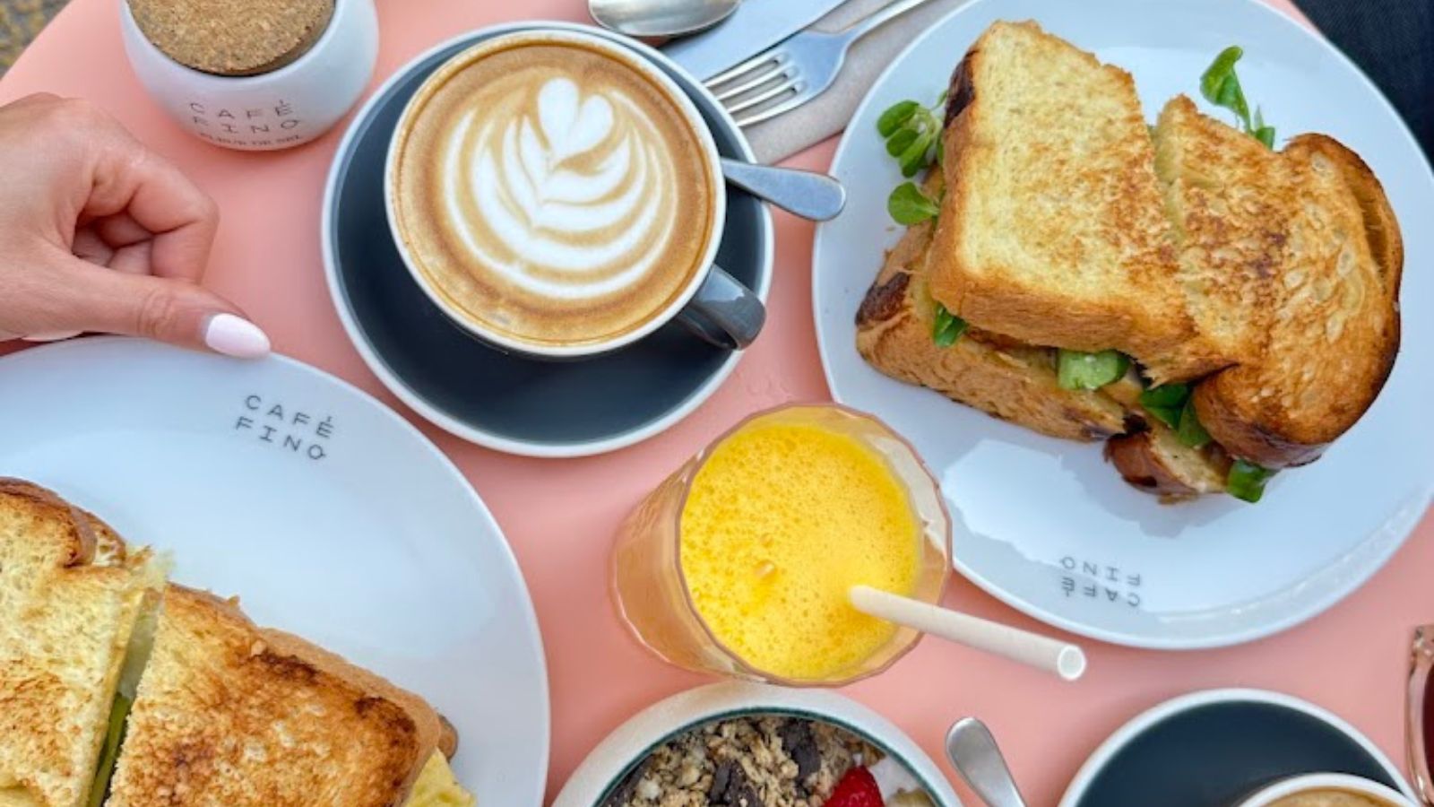 Cafe Fino affordable brunch Nice
