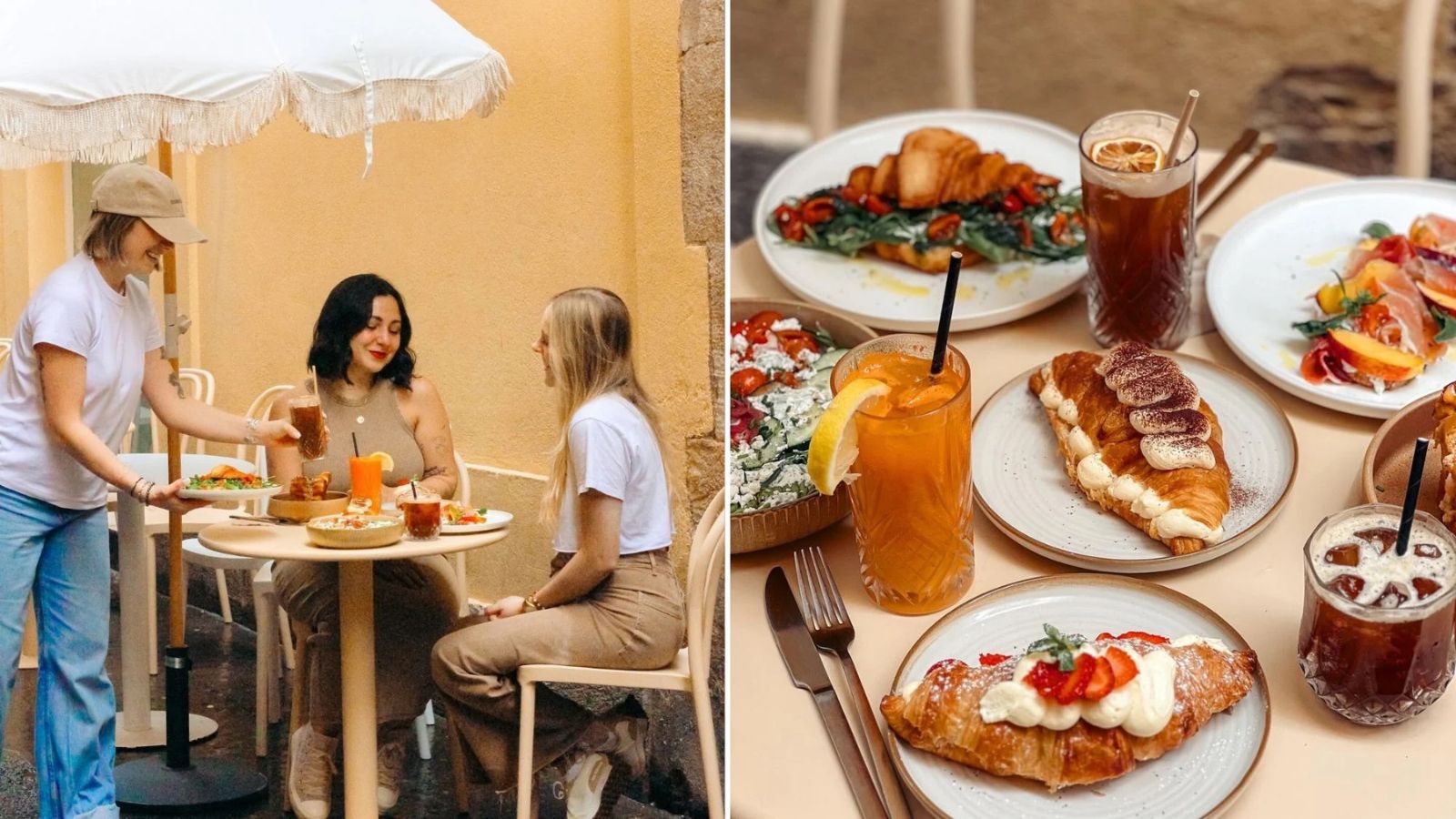 Maranna brunch spot in Old Town Nice