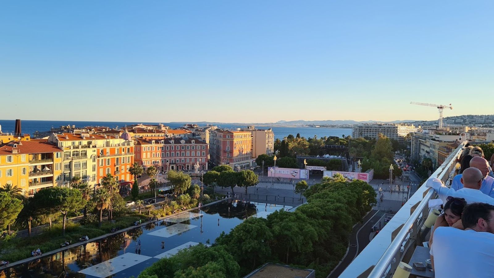 Moon Bar rooftop at Aston La Scala Nice