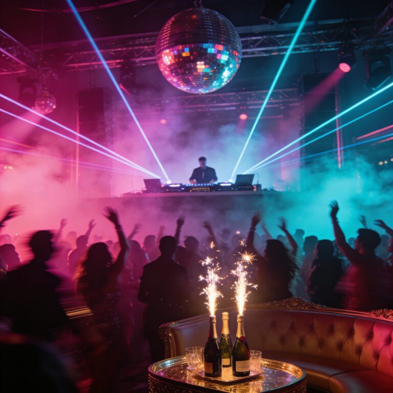 Boîte de nuit Nice — pista de dança eletrônica