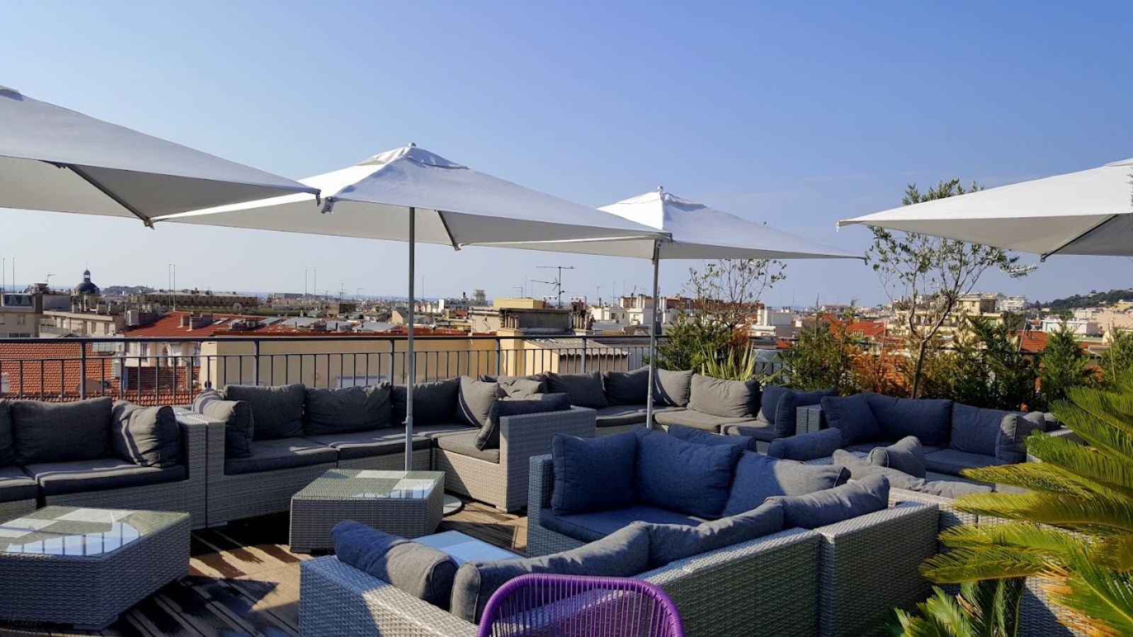 Rooftop Monsigny seasonal terrace Nice